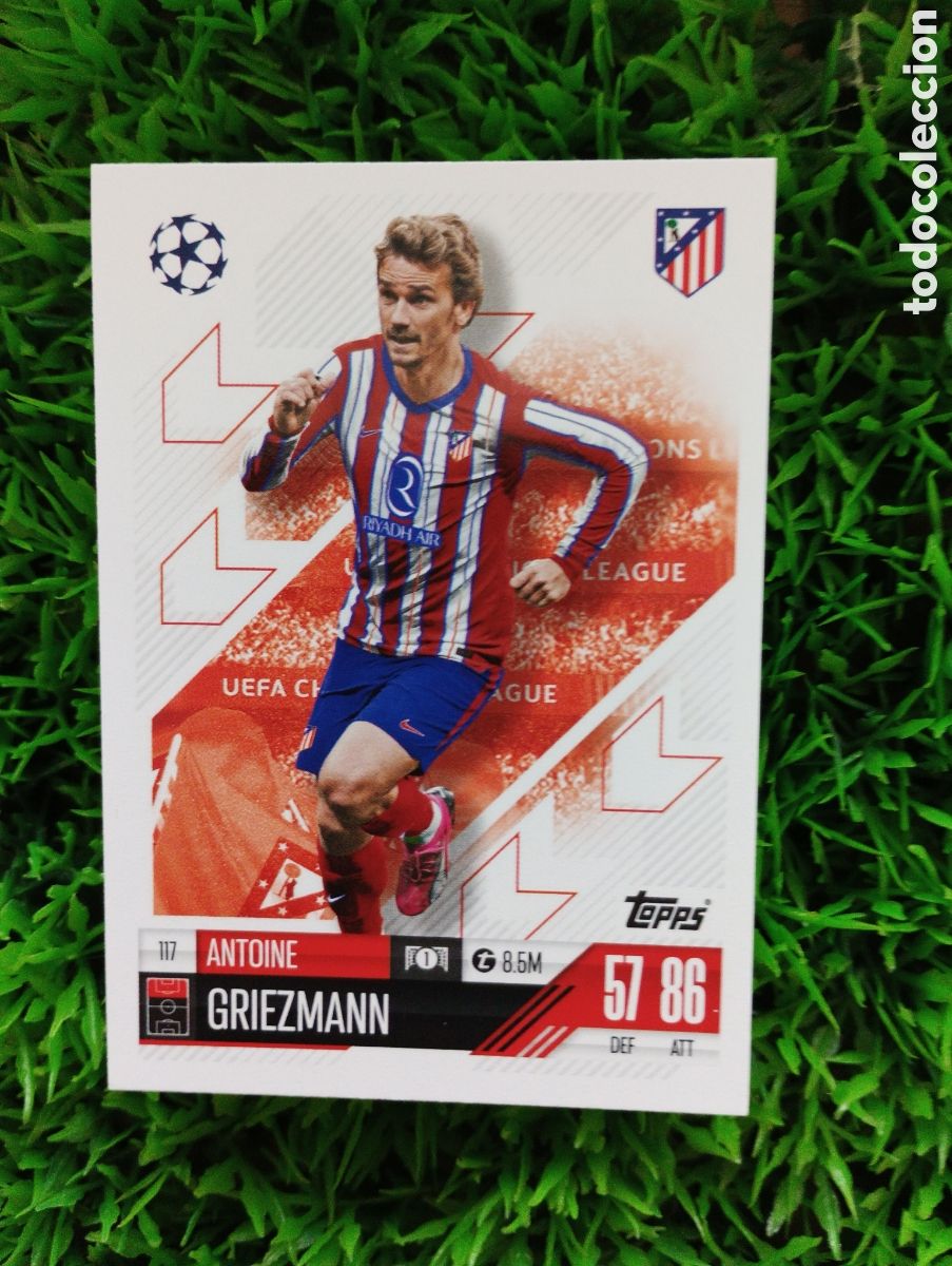Fu&szlig;ball-Sticker: Griezmann Atletico De Madrid Match Attax 24-25 # 117