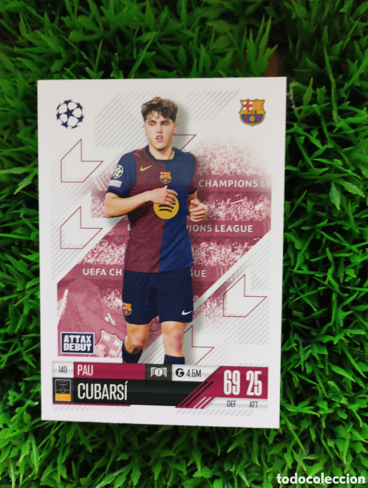 Fu&szlig;ball-Sticker: Cubarsi Bacerlona Match Attax 24-25 # 140