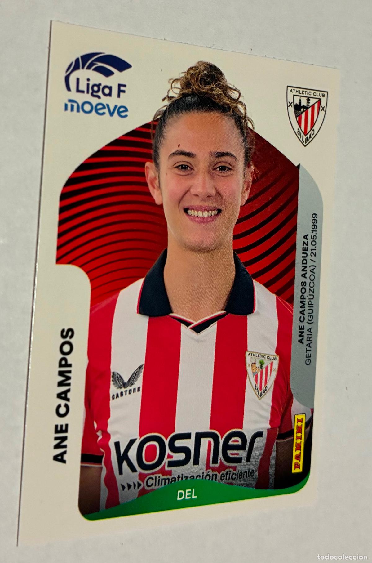 Cromos de F&uacute;tbol: CROMO FUTBOL PANINI ANE CAMPOS, LIGA FEMENINA MOEVE 2025-2026, Numero 38