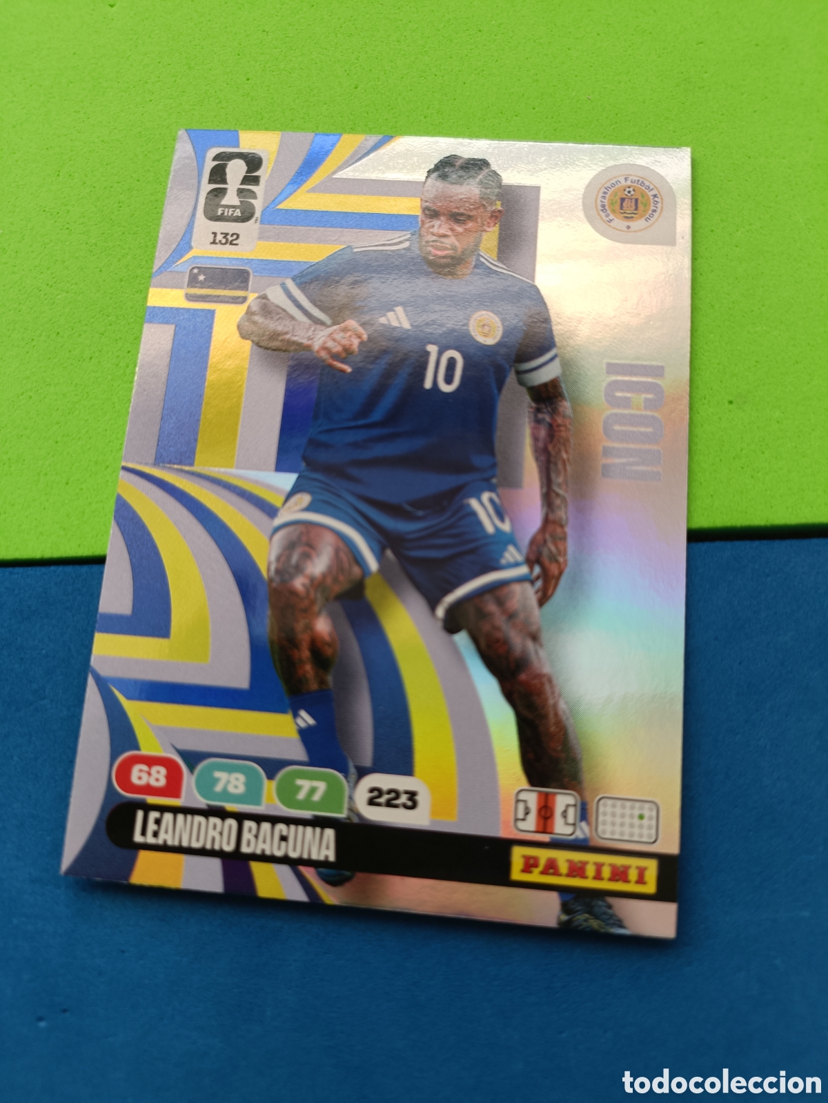 Cromos de F&uacute;tbol: Adrenalyn XL Fifa World cup 2026 mundial - ICON 132 Bacuna