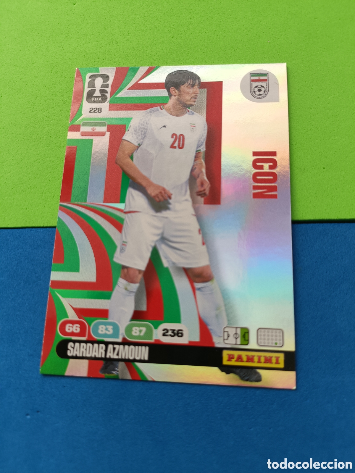 Cromos de F&uacute;tbol: Adrenalyn XL Fifa World cup 2026 mundial - ICON 228 Azmoun