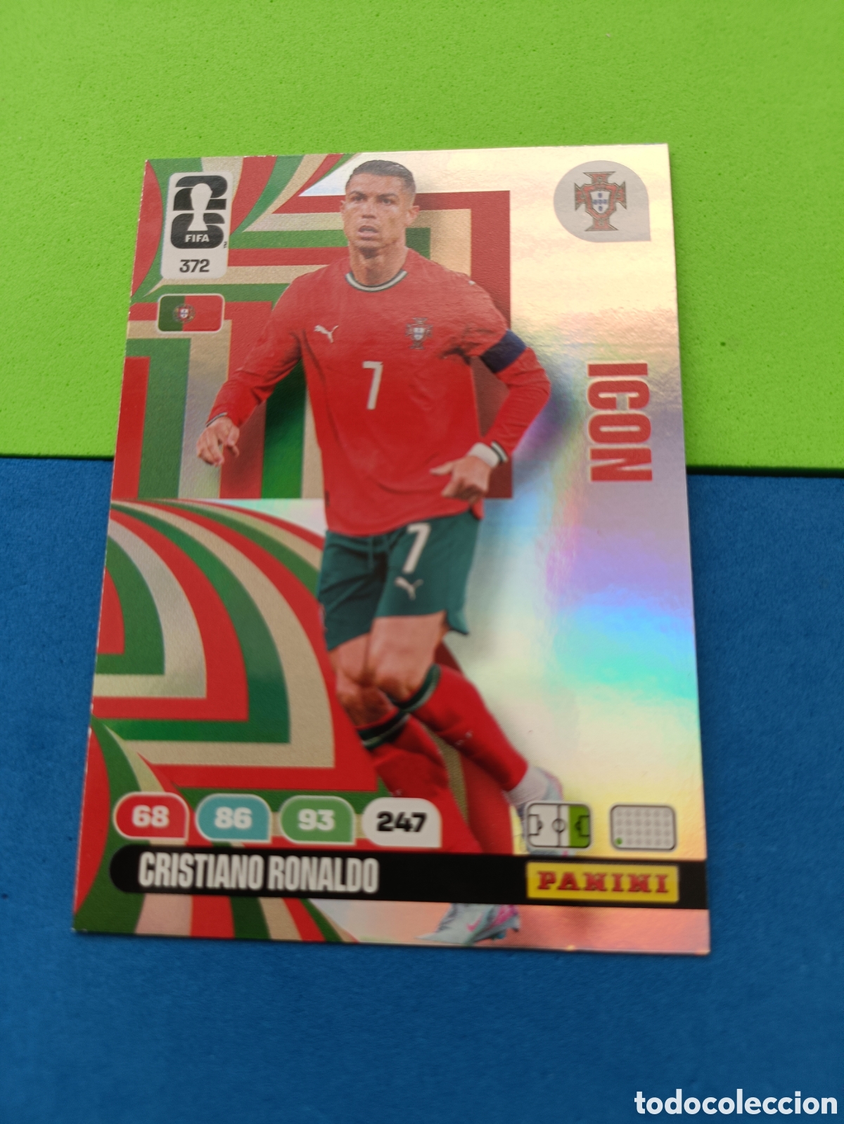 Cromos de F&uacute;tbol: Adrenalyn XL Fifa World cup 2026 mundial - ICON 372 Cristiano Ronaldo