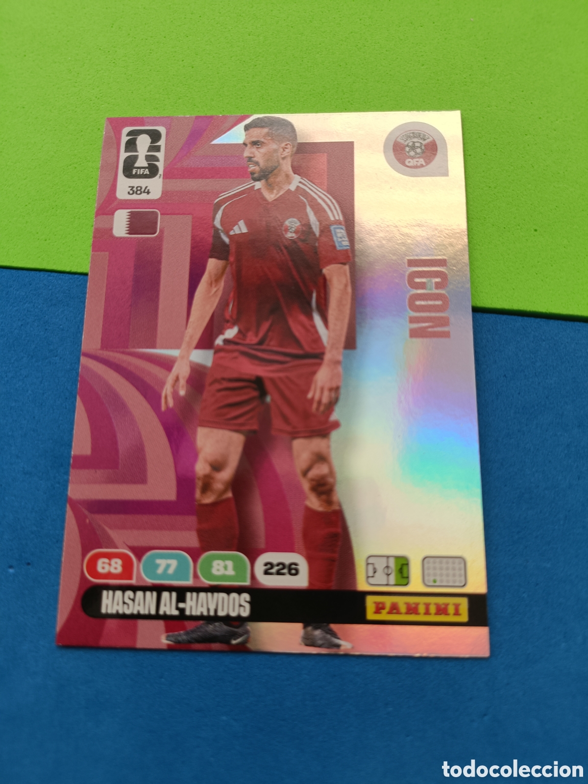 Cromos de F&uacute;tbol: Adrenalyn XL Fifa World cup 2026 mundial - ICON 384 Al-Haydos