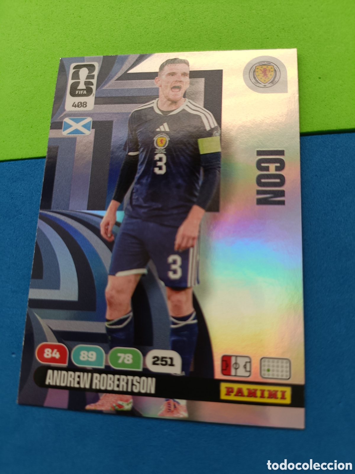 Cromos de F&uacute;tbol: Adrenalyn XL Fifa World cup 2026 mundial - ICON 408 Robertson