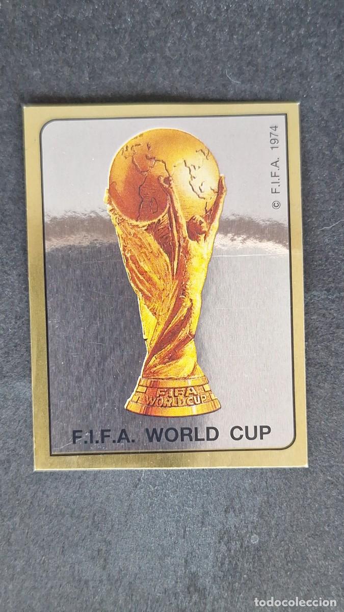 Cromos de F&uacute;tbol: L2 TROFEO CAMPEON 1 MUNDIAL ITALIA 90 1990 PANINI NUNCA PEGADO SIN PEGAR