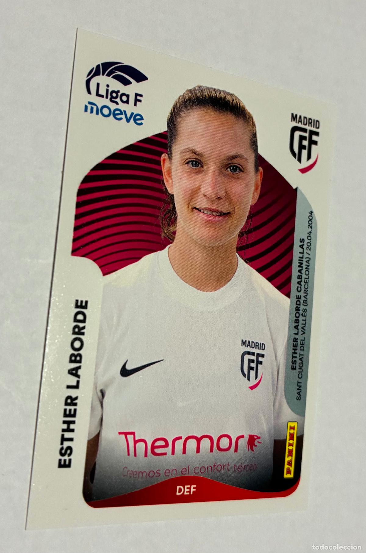 Cromos de F&uacute;tbol: CROMO FUTBOL PANINI ESTHER LABORDE, LIGA FEMENINA MOEVE 2025-26, Numero 247