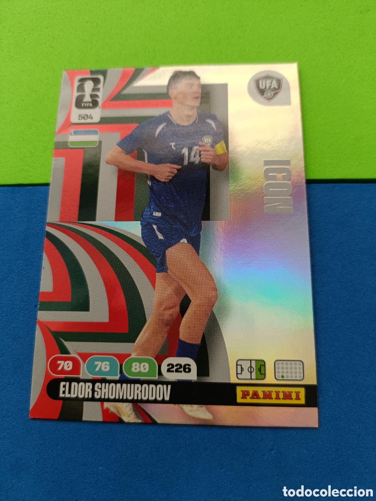 Cromos de F&uacute;tbol: Adrenalyn XL Fifa World cup 2026 mundial - ICON 504 Shomurodov