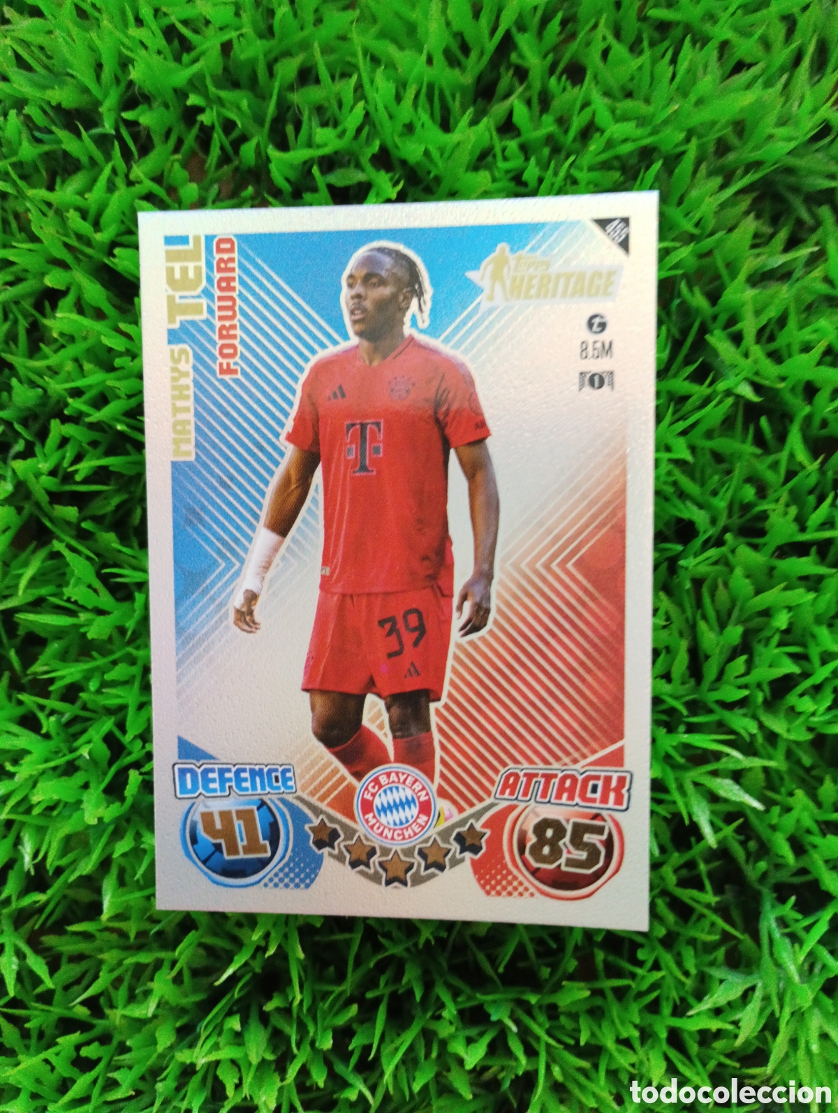Cromos de F&uacute;tbol: Tel Bayern Munich HERITAGE Match Attax 24-25 # 455