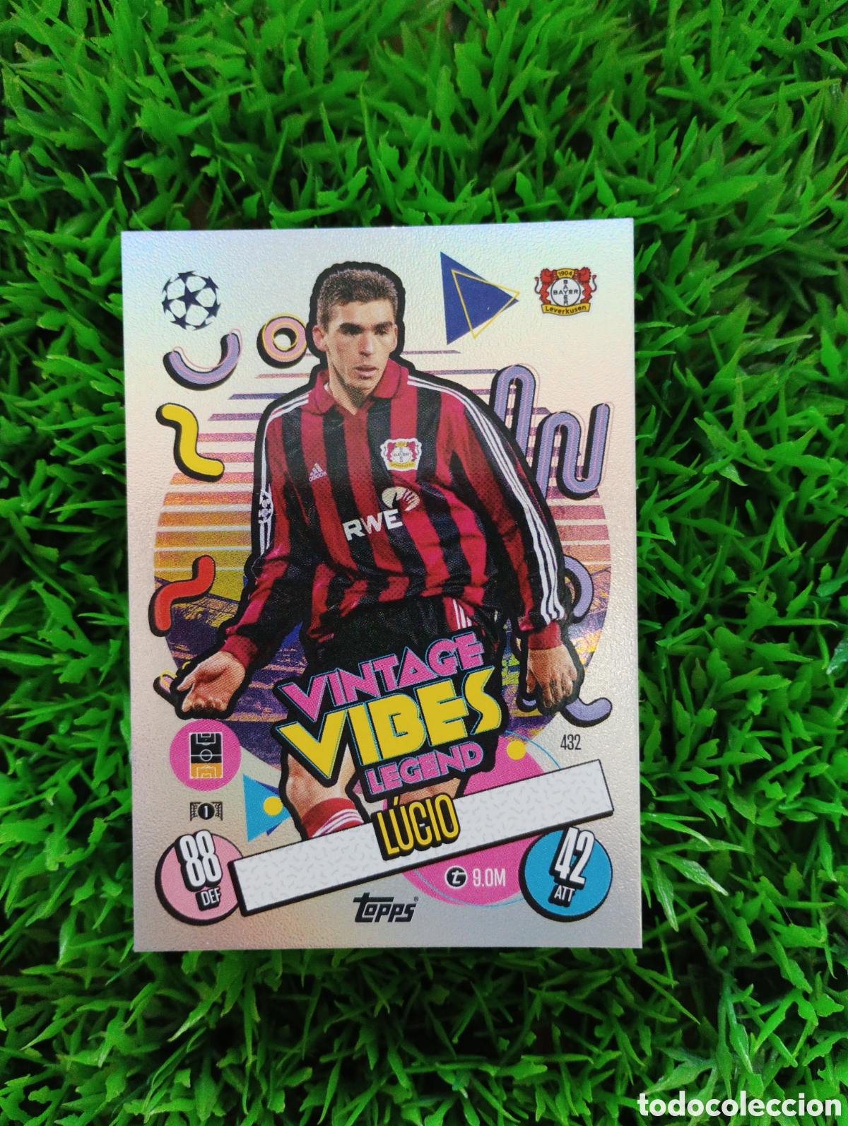 Cromos de F&uacute;tbol: Lucio Bayer Leverkusen VINTAGE Match Attax 24-25 # 432