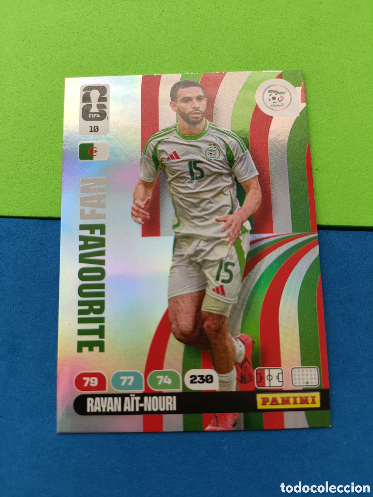 Cromos de F&uacute;tbol: Adrenalyn XL Fifa World cup 2026 mundial - Fan Favourite 10 A&iuml;t-Nouri