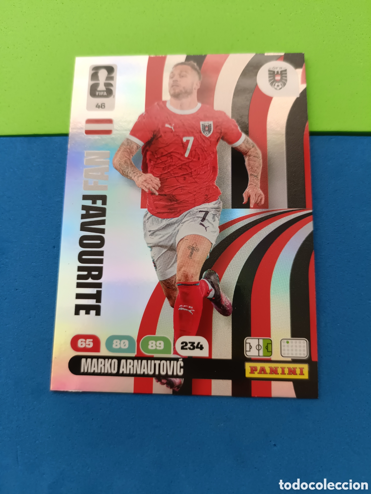 Cromos de F&uacute;tbol: Adrenalyn XL Fifa World cup 2026 mundial - Fan Favourite 46 Arnautovic