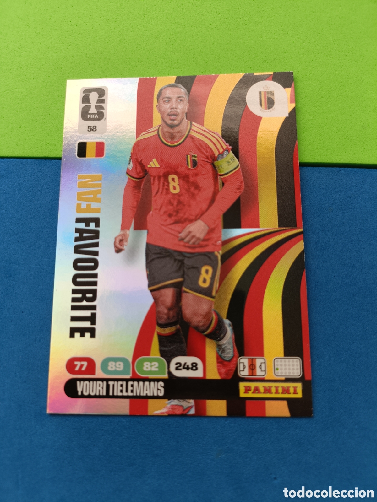 Cromos de F&uacute;tbol: Adrenalyn XL Fifa World cup 2026 mundial - Fan Favourite 58 Tielemans