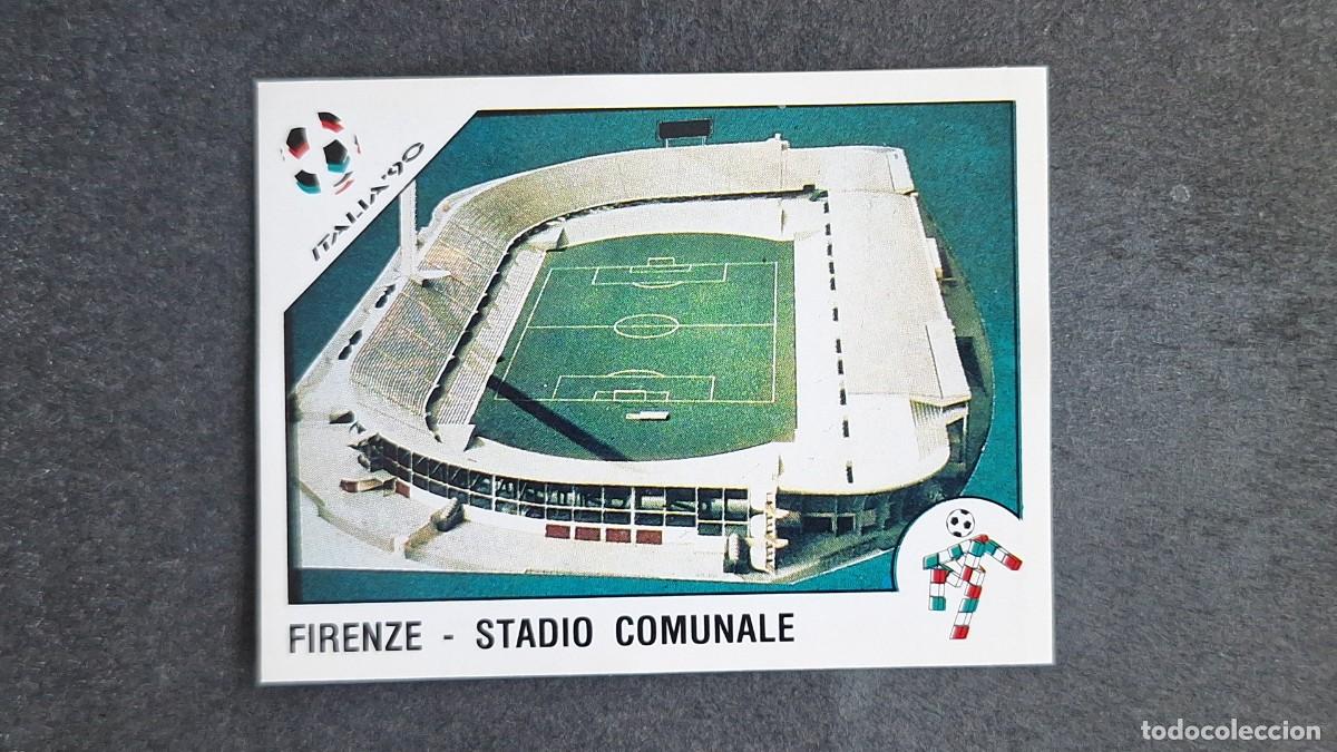 Cromos de F&uacute;tbol: L2 FLORENCIA - ESTADIO COMUNALE 11 MUNDIAL ITALIA 90 1990 PANINI NUNCA PEGADO SIN PEGAR