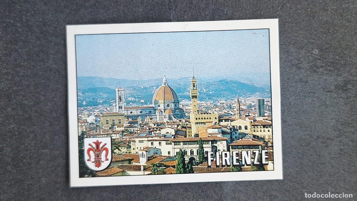 Cromos de F&uacute;tbol: L2 CIUDAD FLORENCIA 12 MUNDIAL ITALIA 90 1990 PANINI NUNCA PEGADO SIN PEGAR