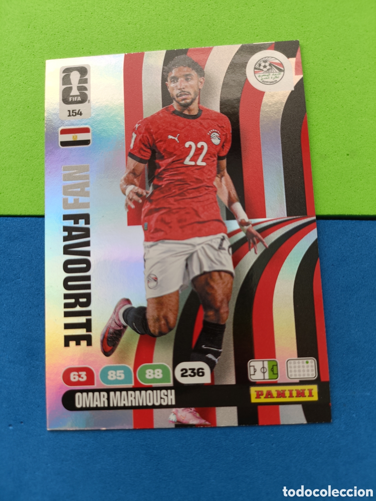 Cromos de F&uacute;tbol: Adrenalyn XL Fifa World cup 2026 mundial - Fan Favourite 154 Marmoush