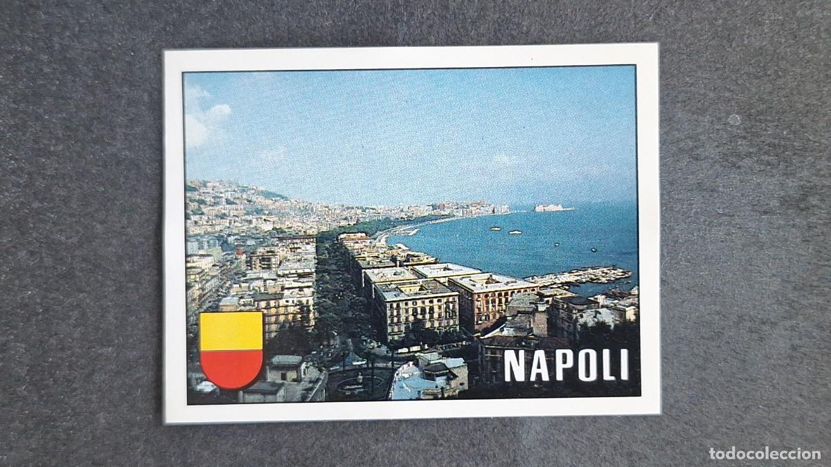 Cromos de F&uacute;tbol: L2 CIUDAD NAPOLES 14 MUNDIAL ITALIA 90 1990 PANINI NUNCA PEGADO SIN PEGAR