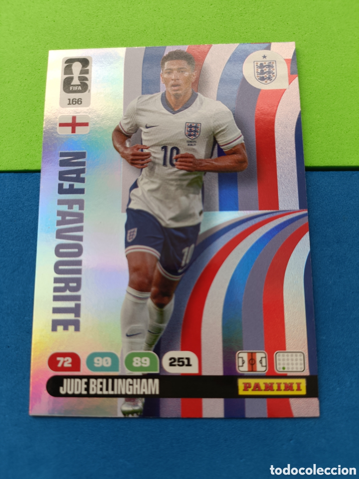 Cromos de F&uacute;tbol: Adrenalyn XL Fifa World cup 2026 mundial - Fan Favourite 166 Bellingham