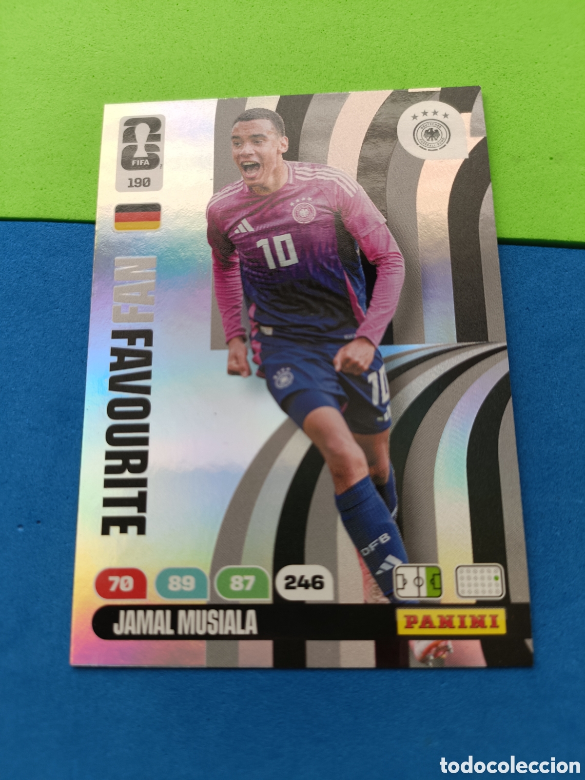 Cromos de F&uacute;tbol: Adrenalyn XL Fifa World cup 2026 mundial - Fan Favourite 190 Musiala