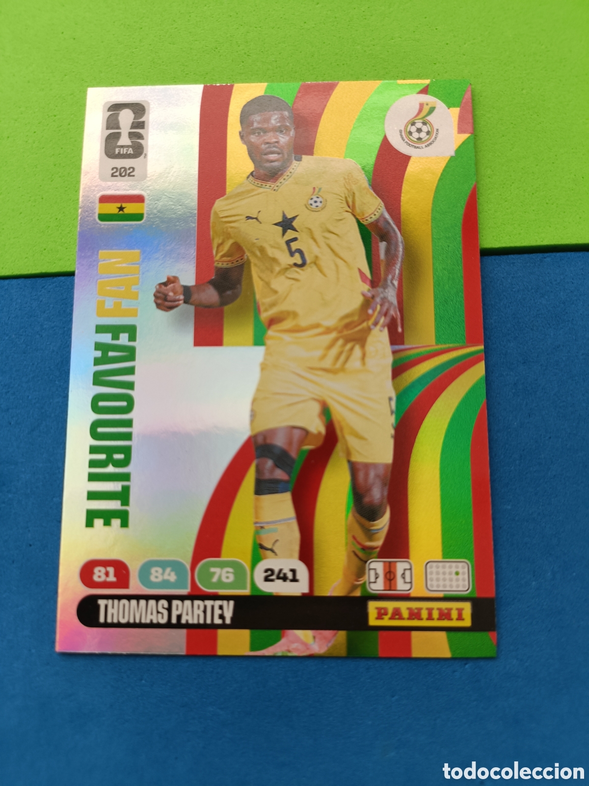Cromos de F&uacute;tbol: Adrenalyn XL Fifa World cup 2026 mundial - Fan Favourite 202 Partey