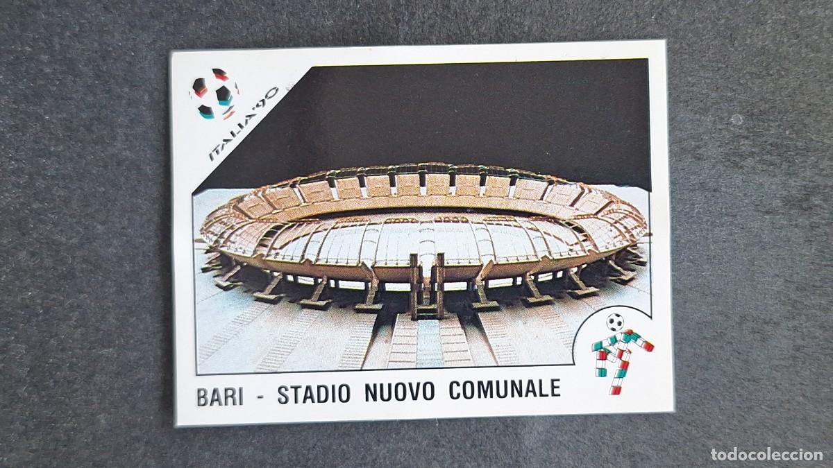 Cromos de F&uacute;tbol: L2 BARI - ESTADIO NUOVO COMUNALE 16 MUNDIAL ITALIA 90 1990 PANINI NUNCA PEGADO SIN PEGAR