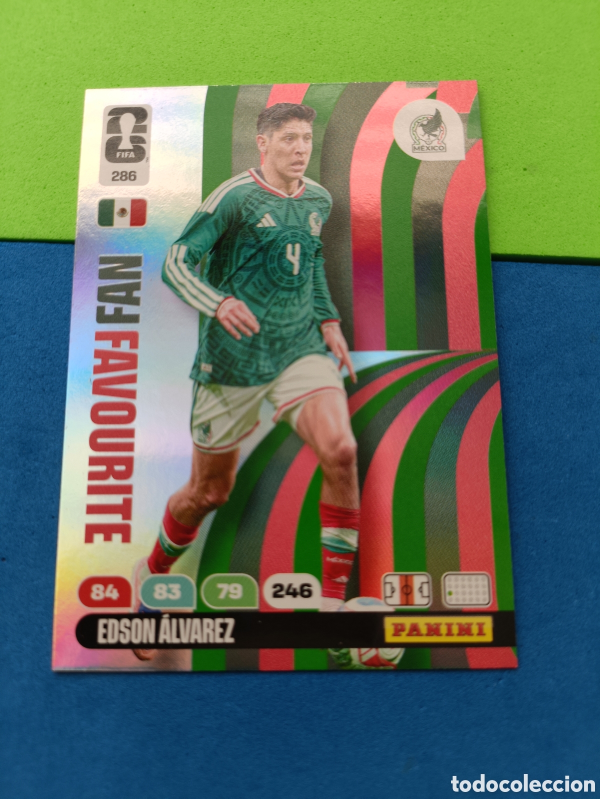 Cromos de F&uacute;tbol: Adrenalyn XL Fifa World cup 2026 mundial - Fan Favourite 286 Edson &Aacute;lvarez