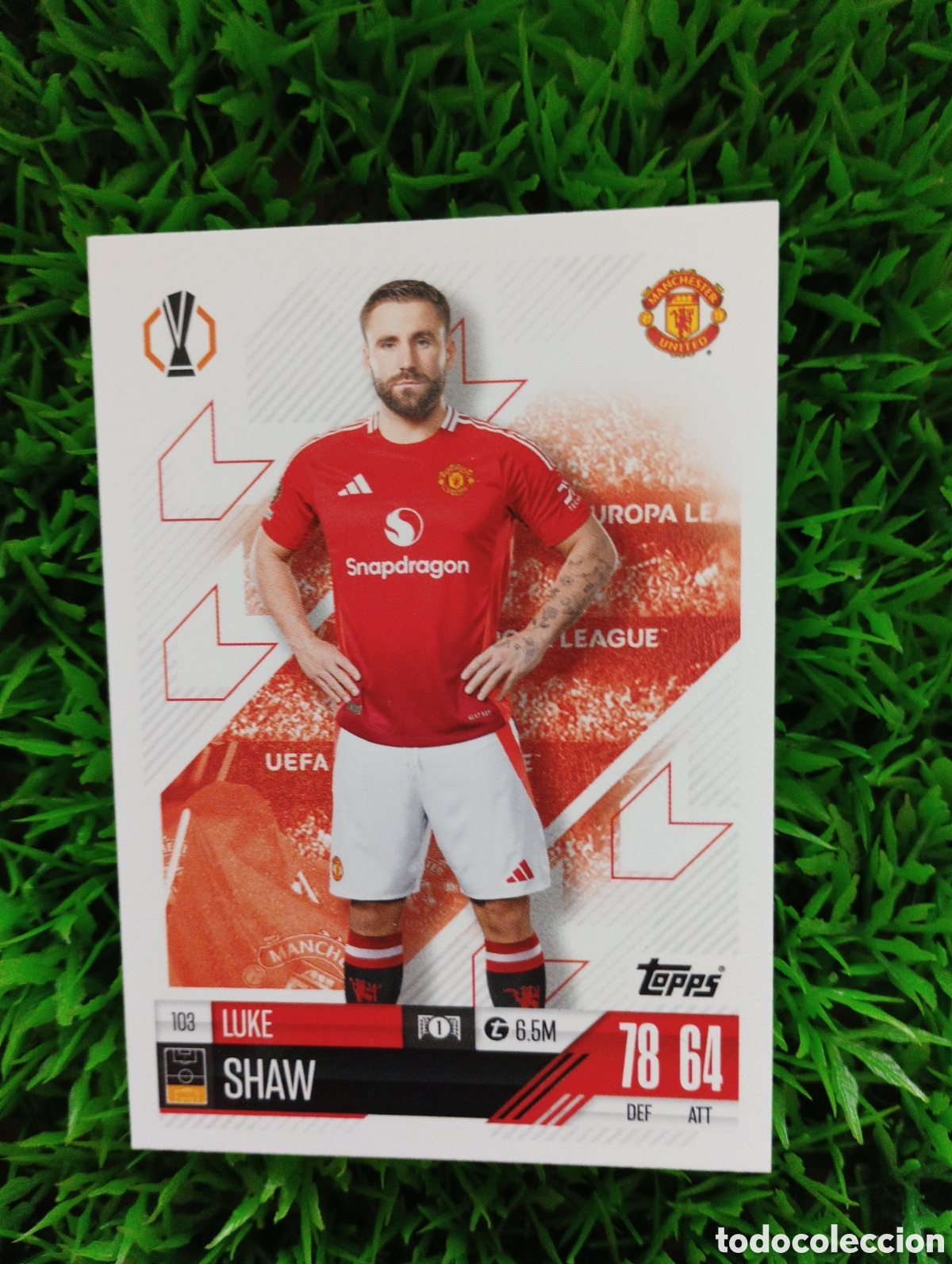 Cromos de F&uacute;tbol: Shaw Manchester United Match Attax 24-25 # 103