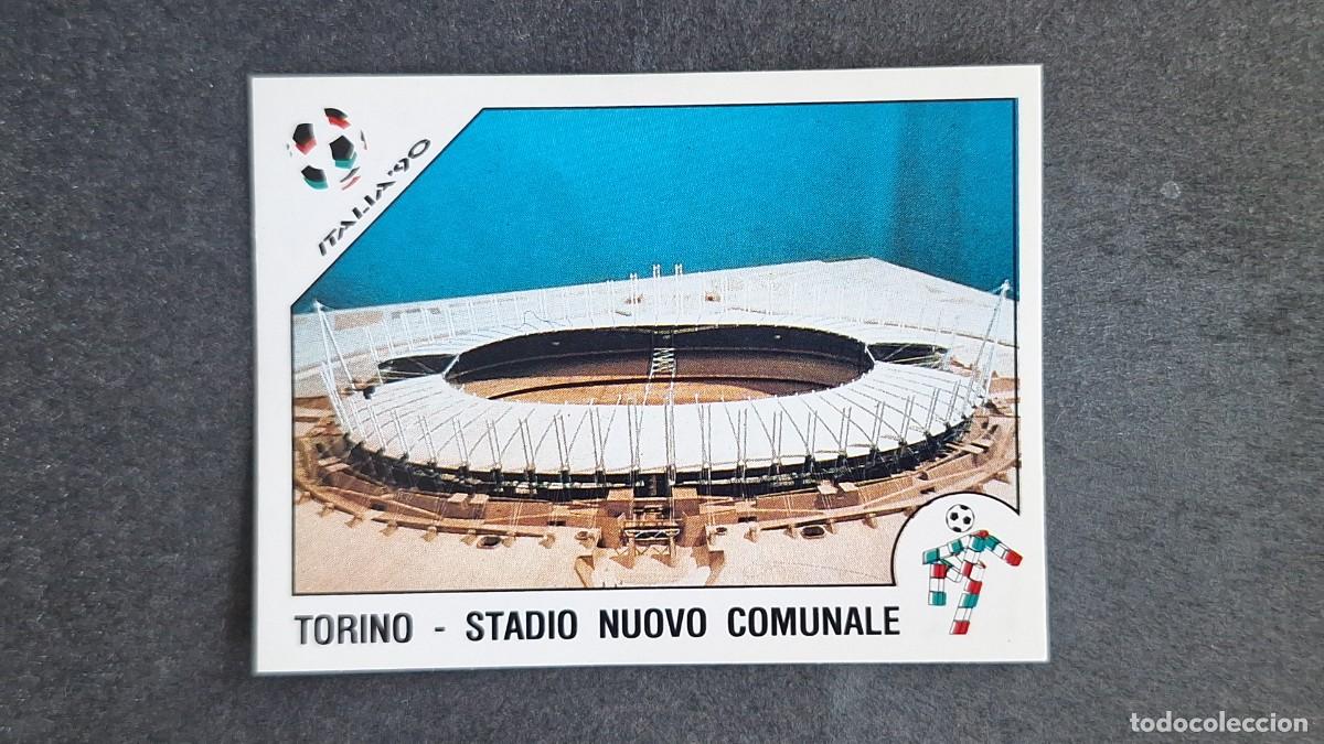 Cromos de F&uacute;tbol: L3 TORINO - ESTADIO NUOVO COMUNALE 18 MUNDIAL ITALIA 90 1990 PANINI NUNCA PEGADO SIN PEGAR