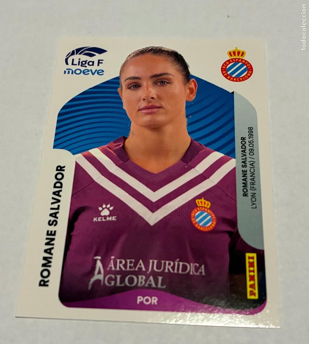 Cromos de F&uacute;tbol: CROMO FUTBOL PANINI, ROMANE SALVADOR, LIGA FEMENINA MOEVE, 2025-26, Numero 184