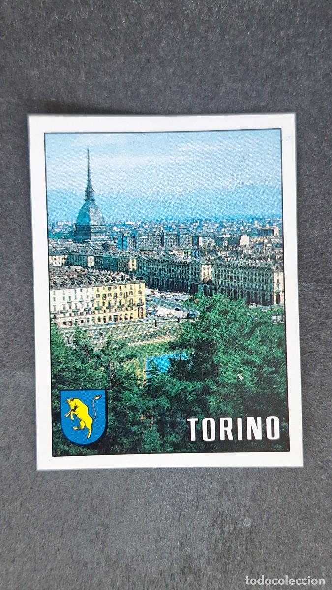 Cromos de F&uacute;tbol: L3 CIUDAD TORINO 19 MUNDIAL ITALIA 90 1990 PANINI NUNCA PEGADO SIN PEGAR