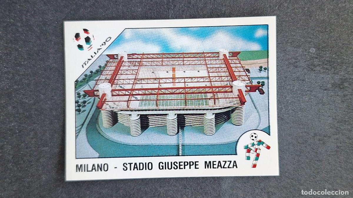 Cromos de F&uacute;tbol: L3 MILAN - ESTADIO GIUSEPPE MEAZZA 20 MUNDIAL ITALIA 90 1990 PANINI NUNCA PEGADO SIN PEGAR