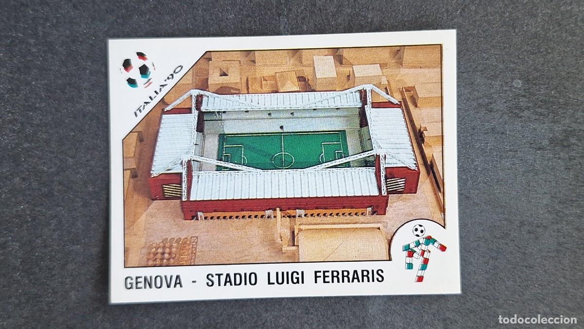 Cromos de Futebol: L3 GENOVA - ESTADIO LUIGI FERRARIS 22 MUNDIAL ITALIA 90 1990 PANINI NUNCA PEGADO SIN PEGAR