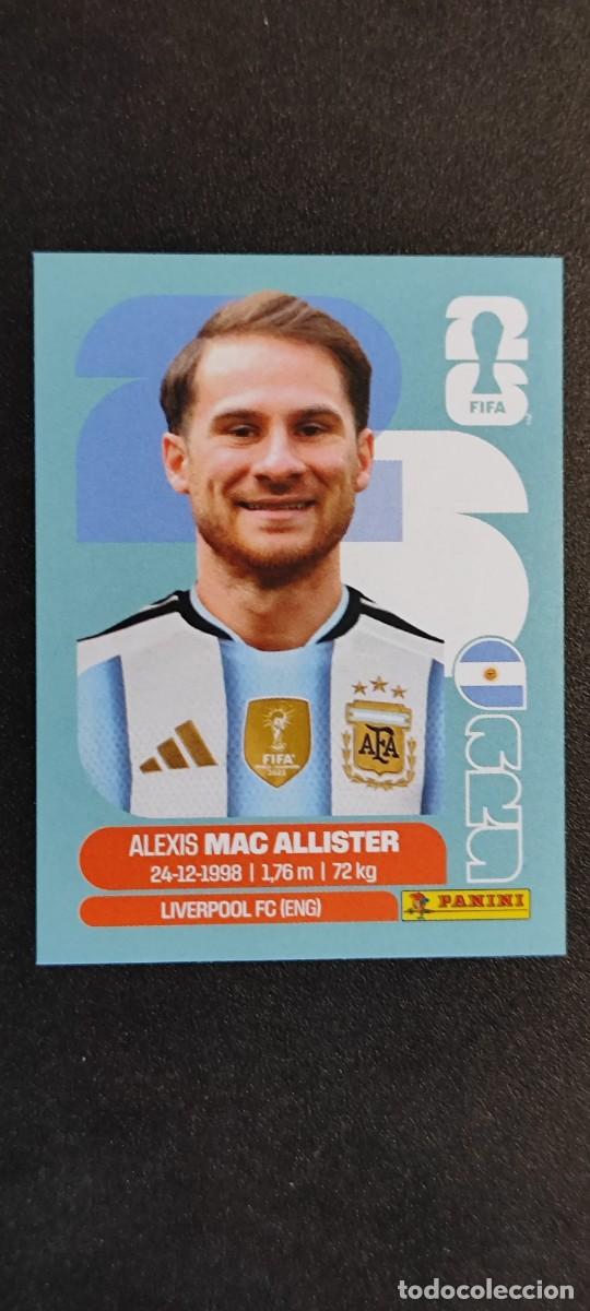 Figurine di Calcio: FIFA WORLD CUP 2026 STICKER MAC ALLISTER ARGENTINA # ARG9 PANINI