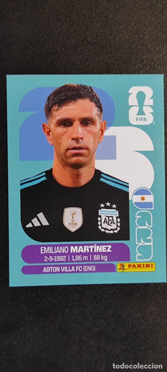 Figurine di Calcio: FIFA WORLD CUP 2026 STICKER EMILIANO MARTINEZ ARGENTINA # ARG2 PANINI