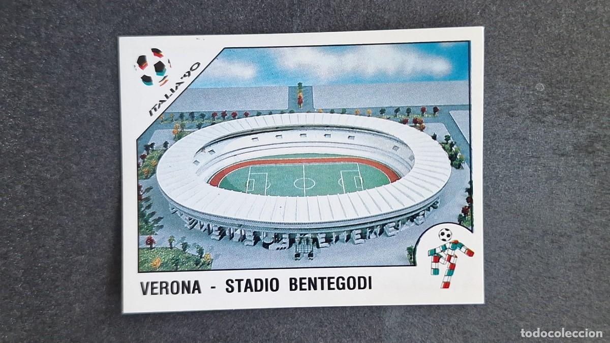 Cromos de Futebol: L3 VERONA - ESTADIO BENTEGODI 28 MUNDIAL ITALIA 90 1990 PANINI NUNCA PEGADO SIN PEGAR