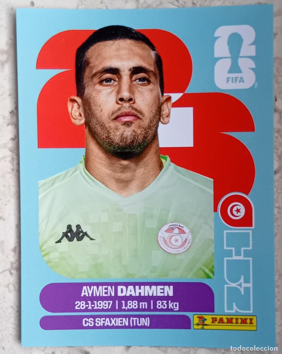 Figurine di Calcio: Figurina Panini 2026 Cromo World Cup Usa Mundial 2026 Aymen Dahmen Tunisia n TUN 3