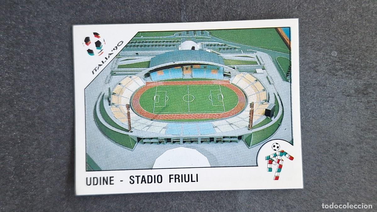 Cromos de Futebol: L3 UDINE - ESTADIO FRIULI 31 MUNDIAL ITALIA 90 1990 PANINI NUNCA PEGADO SIN PEGAR