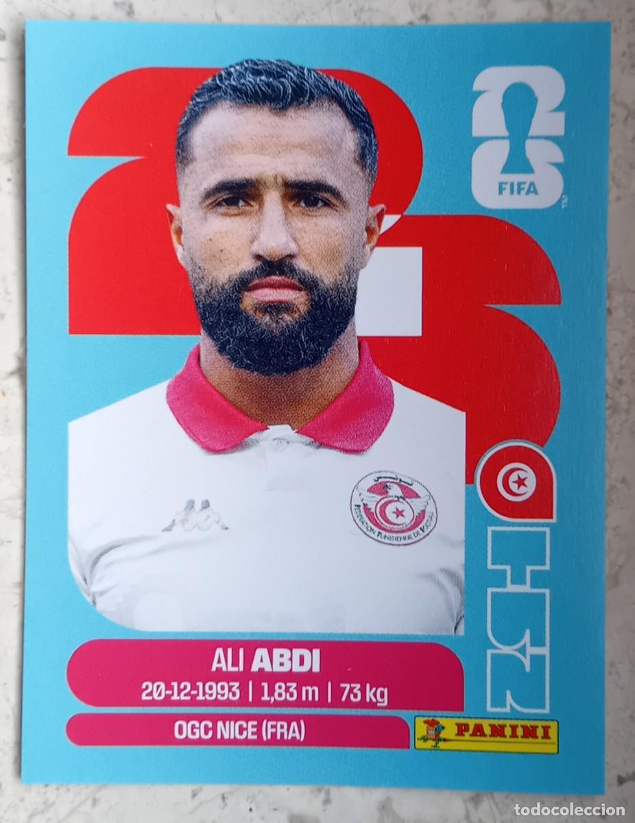Figurine di Calcio: Figurina Panini 2026 Cromo World Cup Usa Mundial 2026 Ali Abdi Tunisia n TUN 7