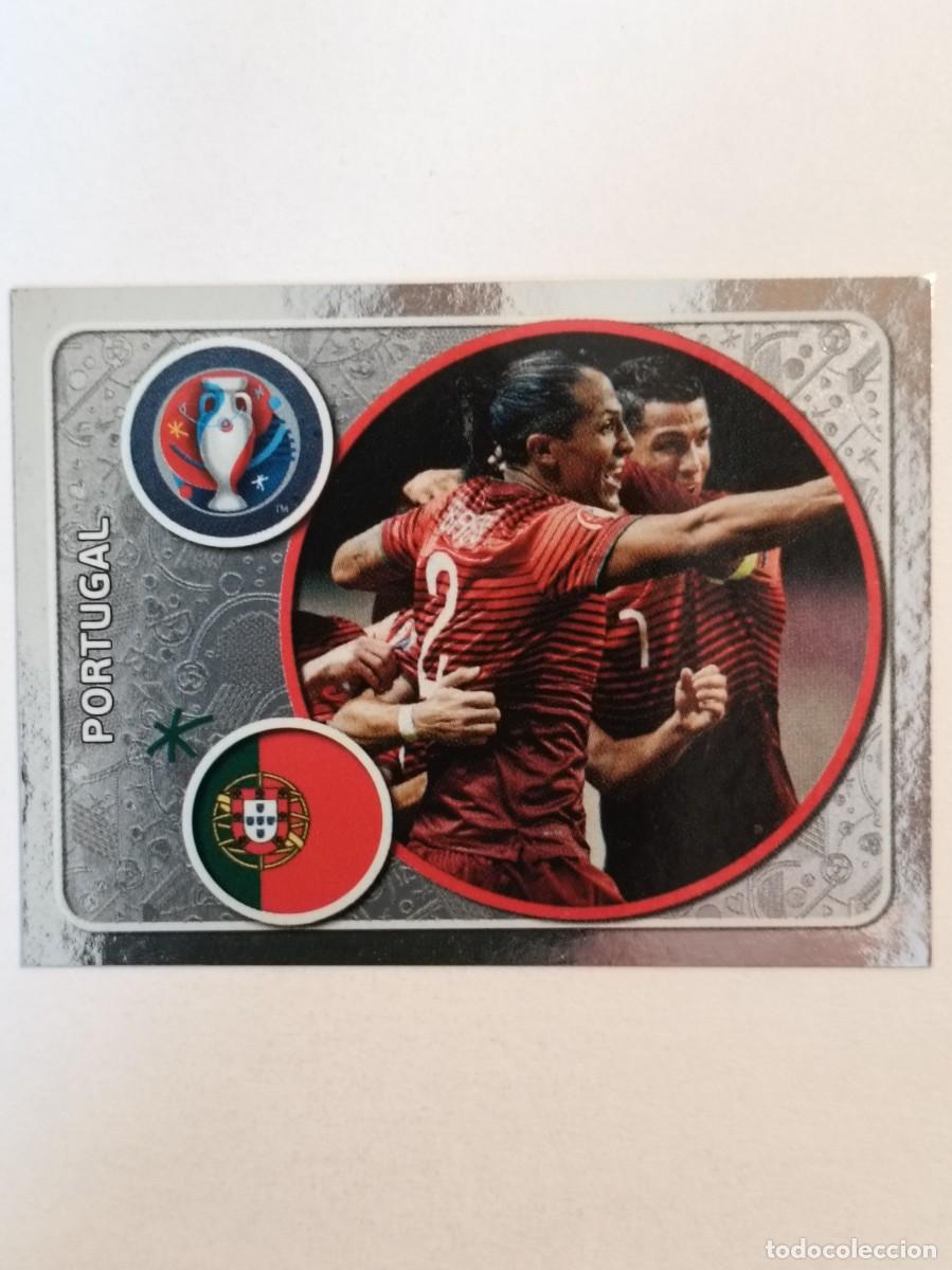 Figurine di Calcio: #569 EQUIPO (PORTUGAL) EURO FRANCIA 2016 PANINI