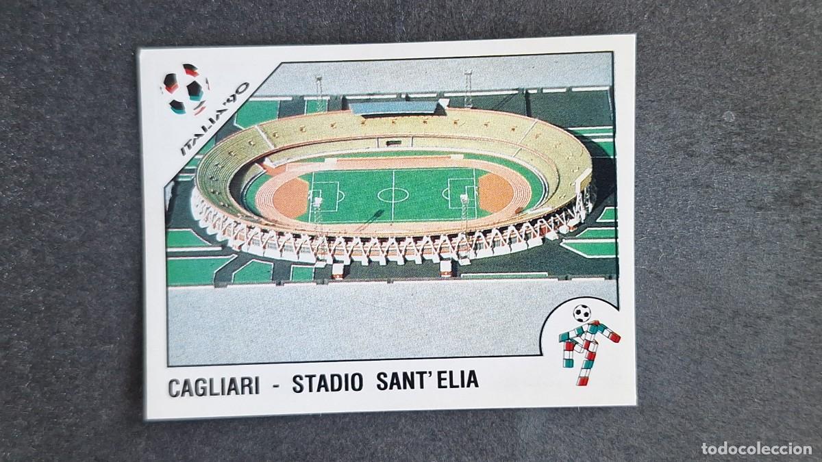Cromos de Futebol: L3 CAGLIARI - ESTADIO SANT'ELIA 33 MUNDIAL ITALIA 90 1990 PANINI NUNCA PEGADO SIN PEGAR