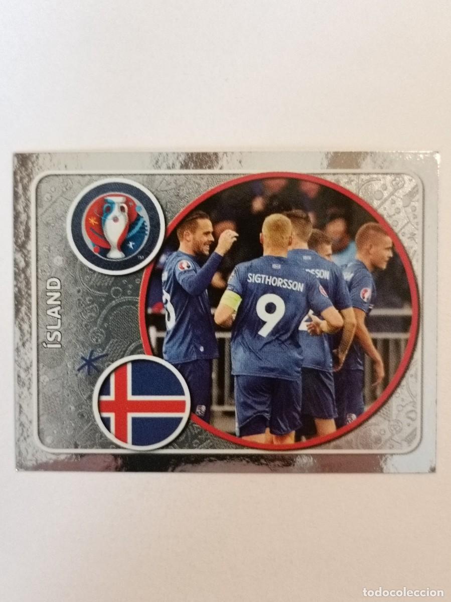 Figurine di Calcio: #571 EQUIPO (ISLANDIA) EURO FRANCIA 2016 PANINI