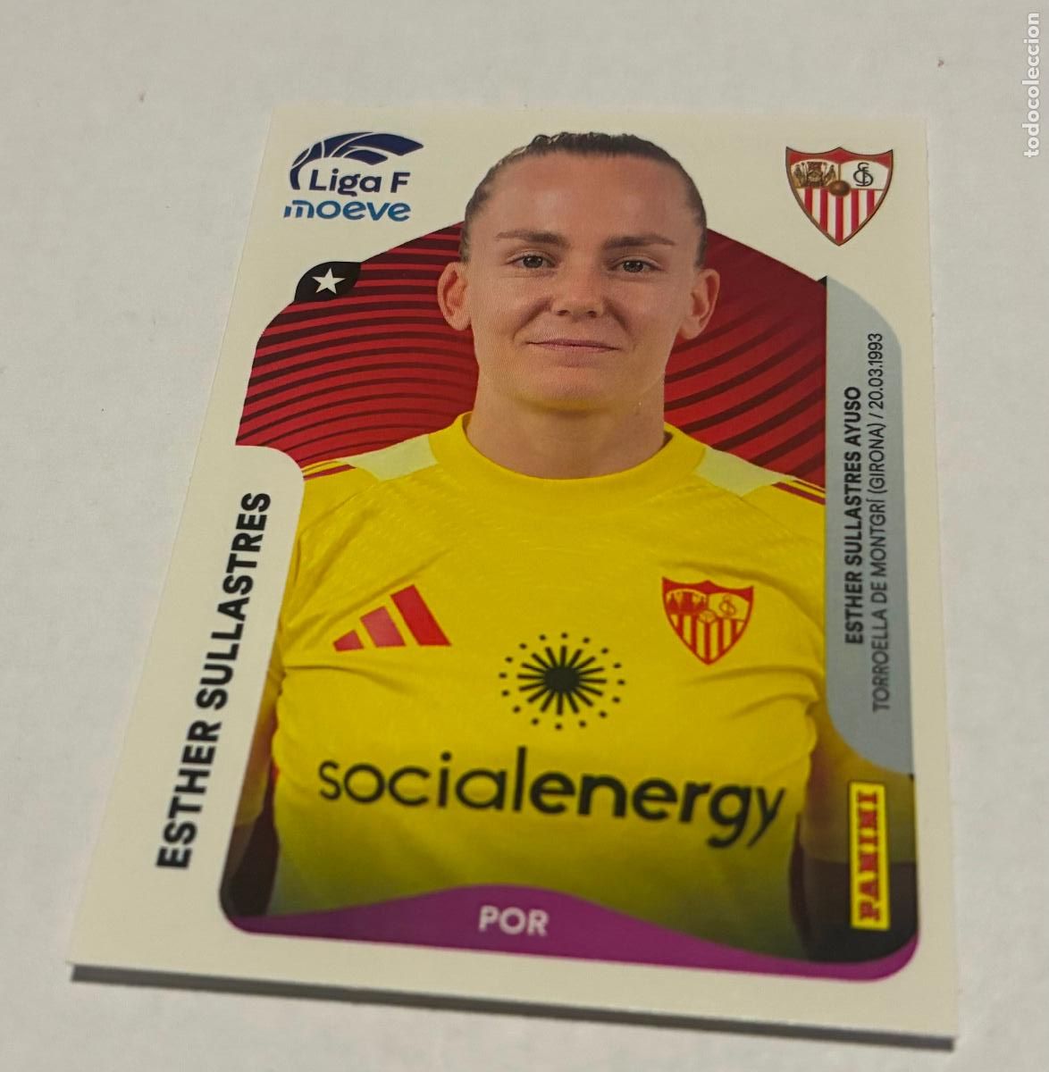 Cromos de Futebol: CROMO FUTBOL PANINI ESTHER BULLASTRES, LIGA FEMENINA MOEVE 2025-26, Numero 304
