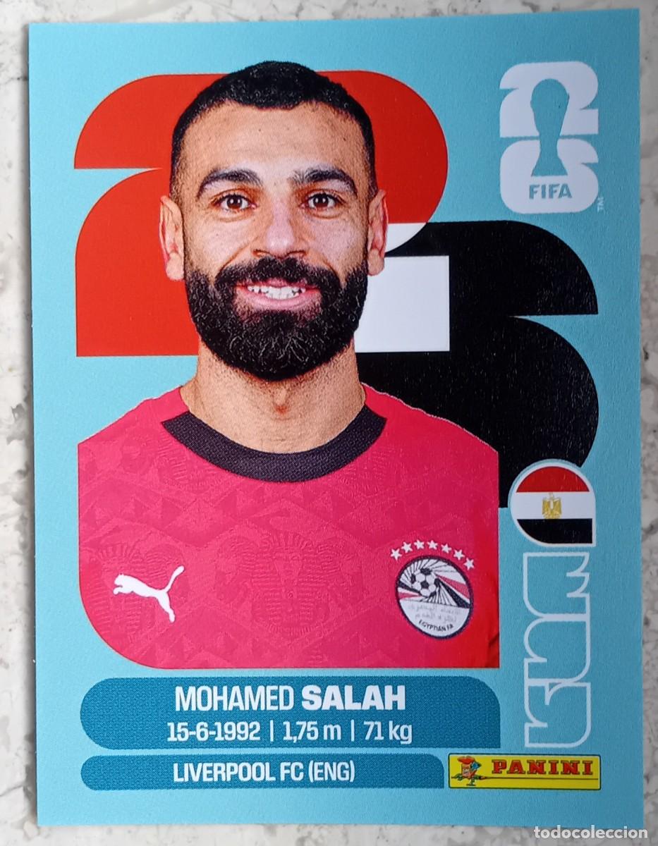 Cromos de F&uacute;tbol: Figurina Panini 2026 Cromo World Cup Usa Mundial 2026 Mohamed Salah Egypt n EGY 17