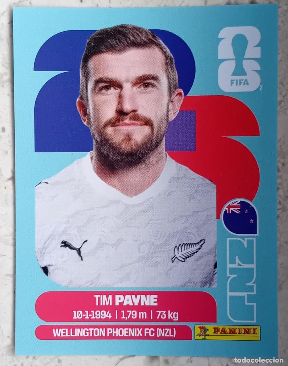 Cromos de F&uacute;tbol: Figurina Panini 2026 Cromo World Cup Usa Mundial 2026 Tim Payne New Zeland n NZL 6