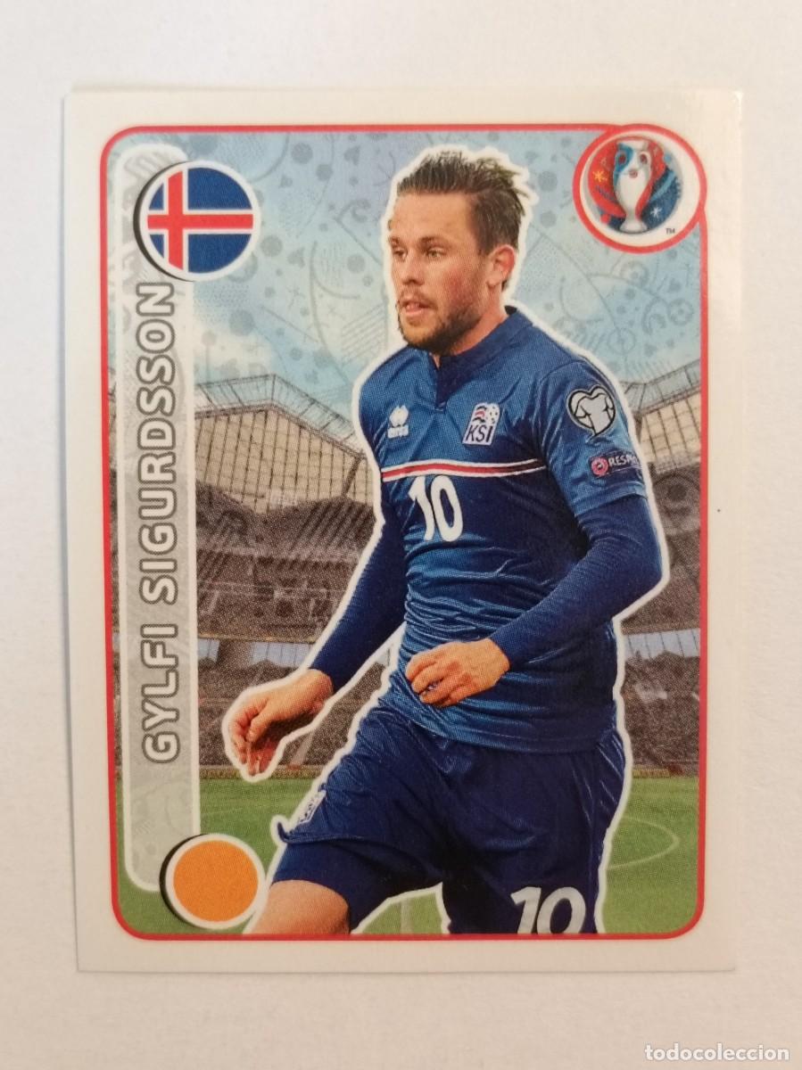 Cromos de F&uacute;tbol: #603 GYLFI SIGURDSSON (ISLANDIA) EURO FRANCIA 2016 PANINI