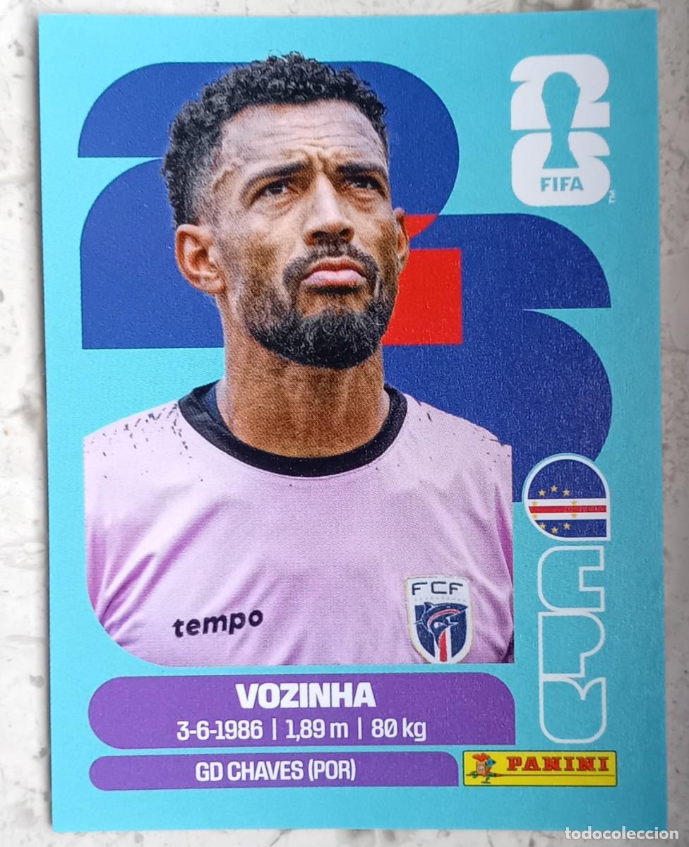 Cromos de F&uacute;tbol: Figurina Panini 2026 Cromo World Cup Usa Mundial 2026 Vozinha Cape Verde n CPV 2