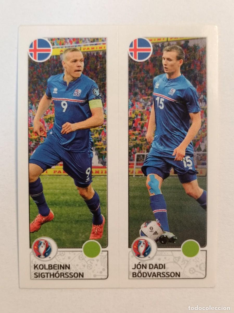 Cromos de F&uacute;tbol: #608 SIGTHORSSON-BODVARSSON (ISLANDIA) EURO FRANCIA 2016 PANINI