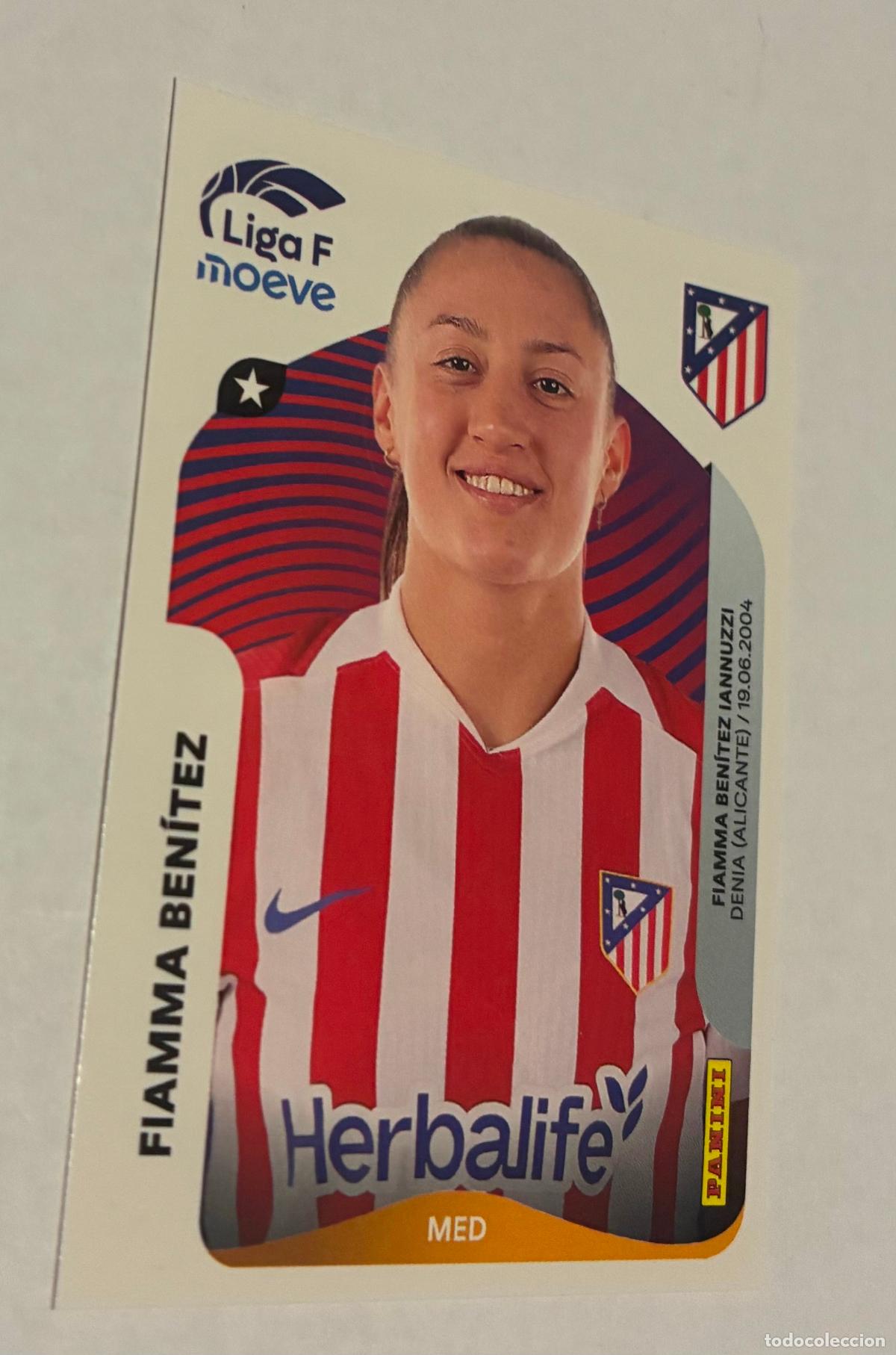 Cromos de F&uacute;tbol: CROMO FUTBOL PANINI FIAMMA BENITEZ, LIGA FEMENINA MOEVE 2025-26, Numero 55