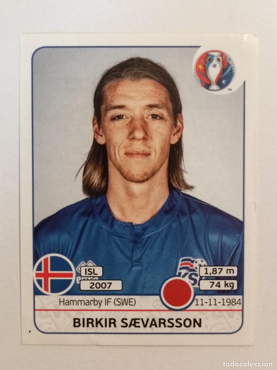 Cromos de F&uacute;tbol: #611 BIRKIR SAEVARSSON (ISLANDIA) EURO FRANCIA 2016 PANINI