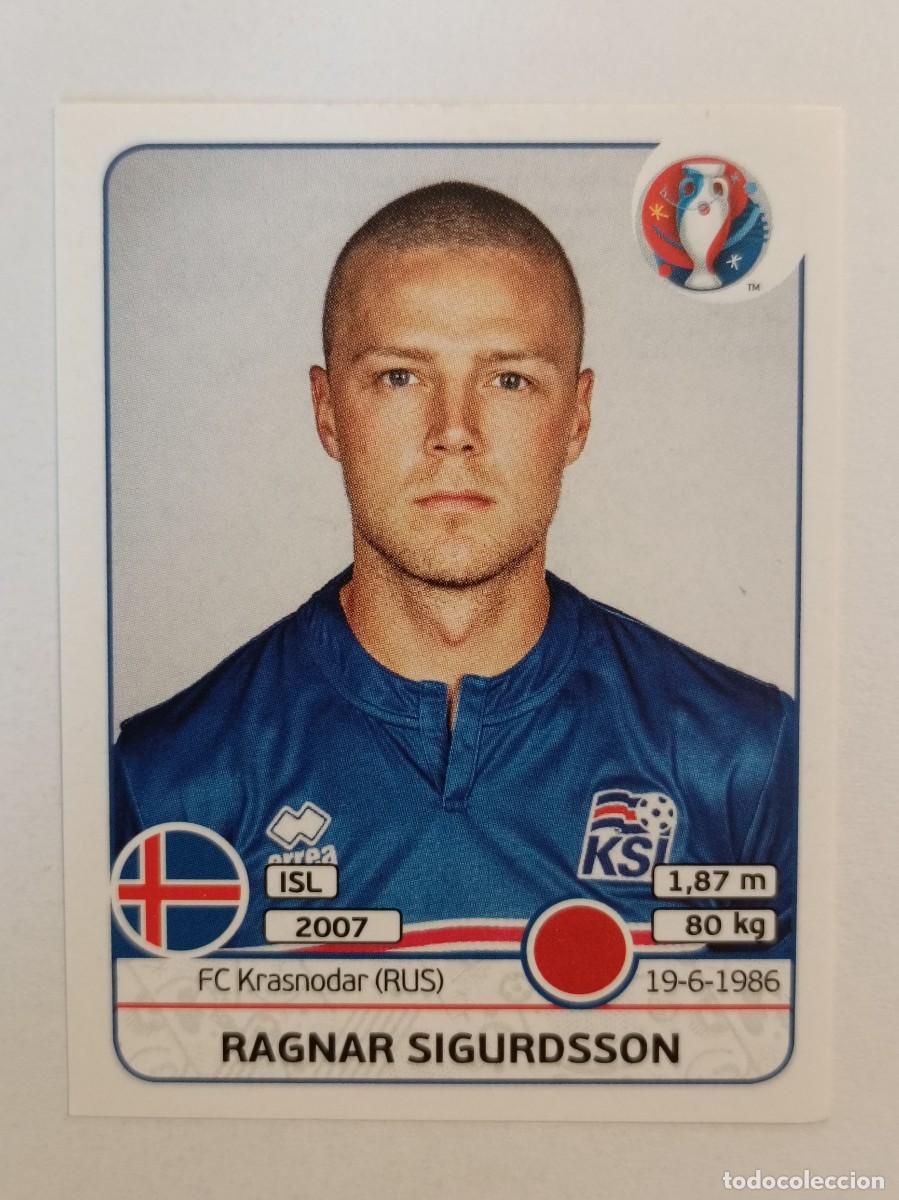 Cromos de F&uacute;tbol: #612 RAGNAR SIGURDSSON (ISLANDIA) EURO FRANCIA 2016 PANINI