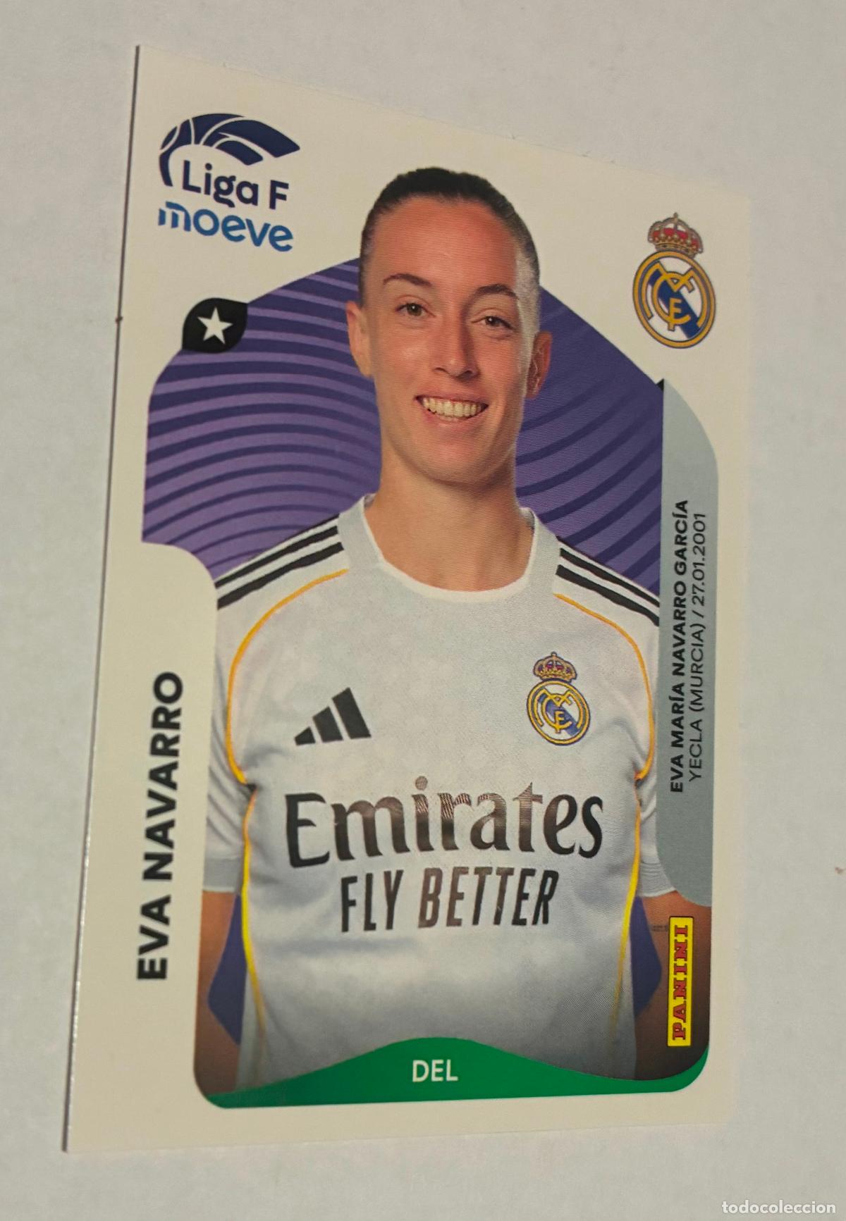 Cromos de F&uacute;tbol: CROMO FUTBOL PANINI, EVA NAVARRO, LIGA FEMENINA MOEVE 2025-26, Numero 218
